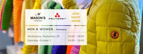 SAMPLE SALE Peuterey, Mason’s, Replay, Sun68