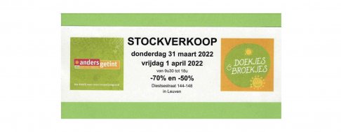 Stockverkoop Anders getint en Doekjes & Broekjes