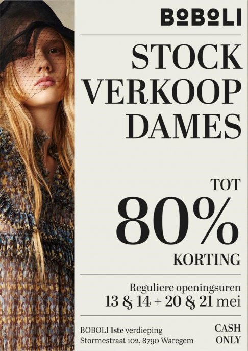 Women stocksales Boboli Waregem