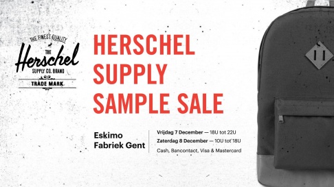 Herschel Supply Sample Sale