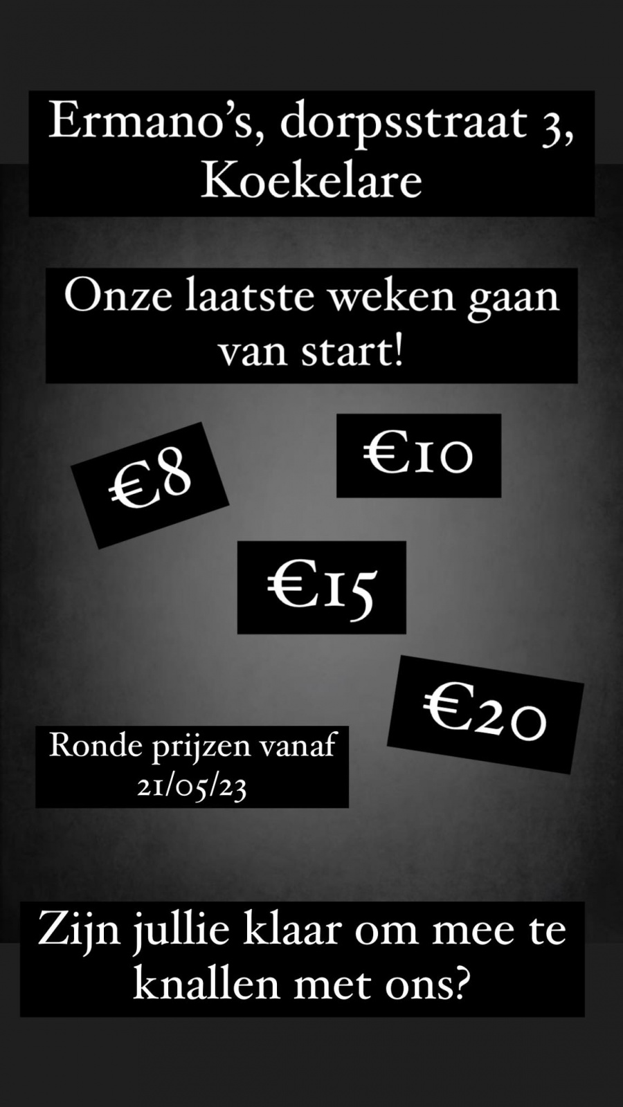 Totale Uitverkoop Ermano's