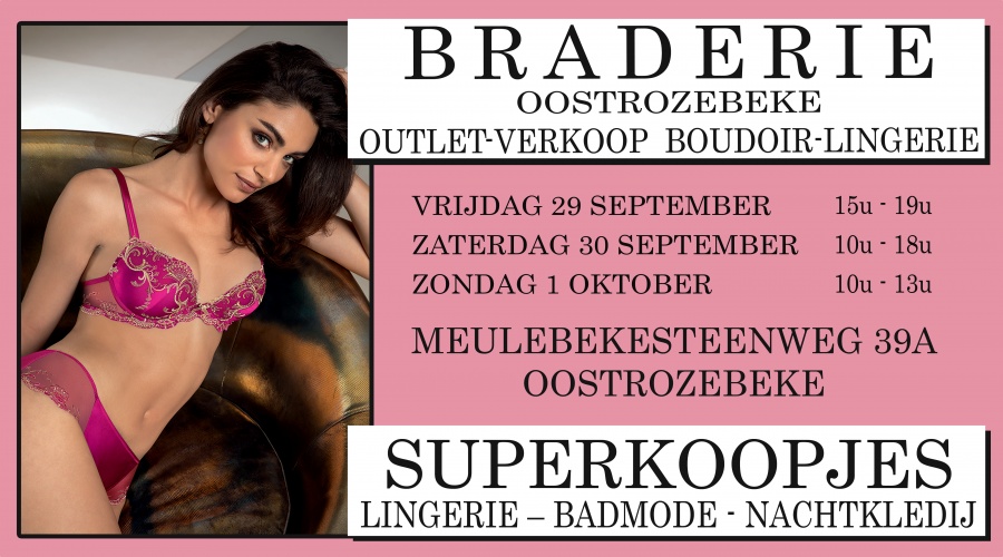 Braderie outlet Boudoir-Lingerie