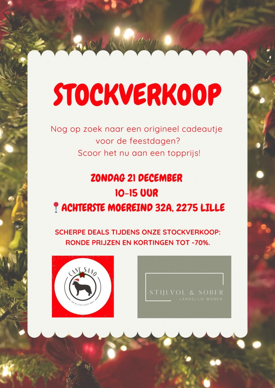 Stockverkoop Stijlvol & Sober / Cane Sano