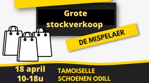 Stockverkoop Tamoiselle en Schoenen Odill
