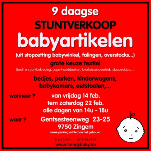 9 daagse stockverkoop