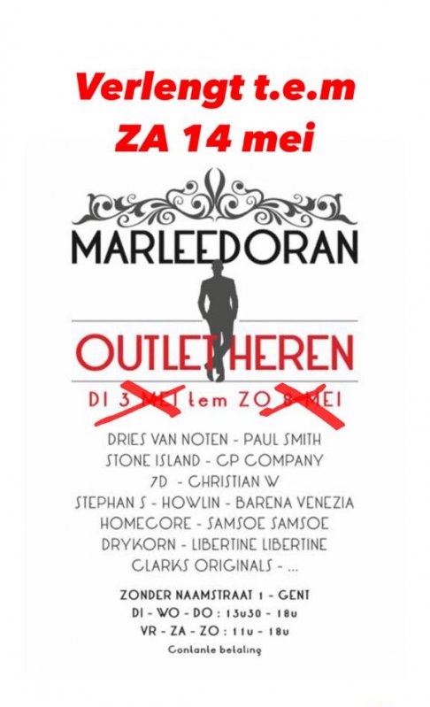 Marleedoran Heren Outlet