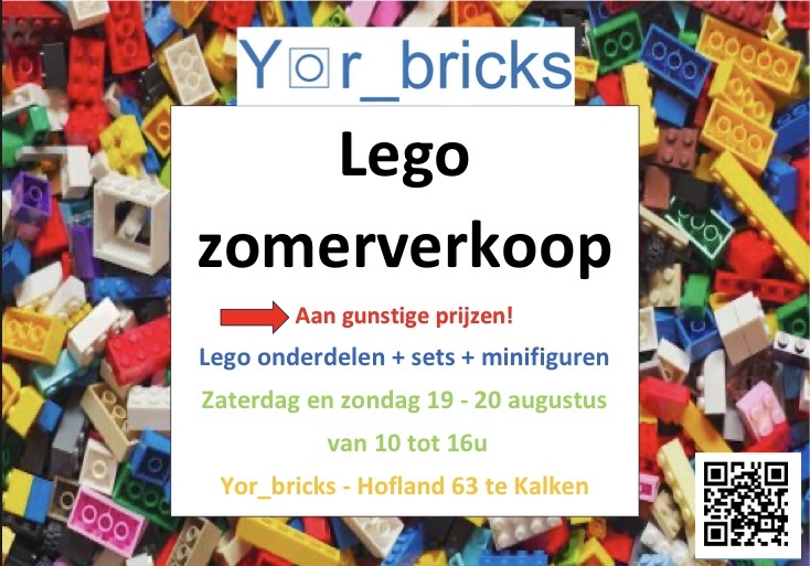 Yor Bricks lego stockverkoop