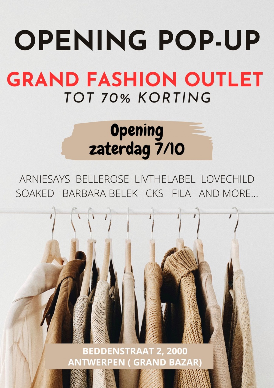 Grand Fashion outlet POP UP