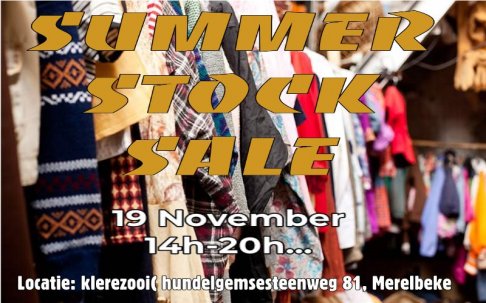 Zomer stocksale Klerezooi