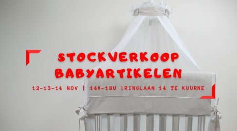 Babyartikelen stockverkoop