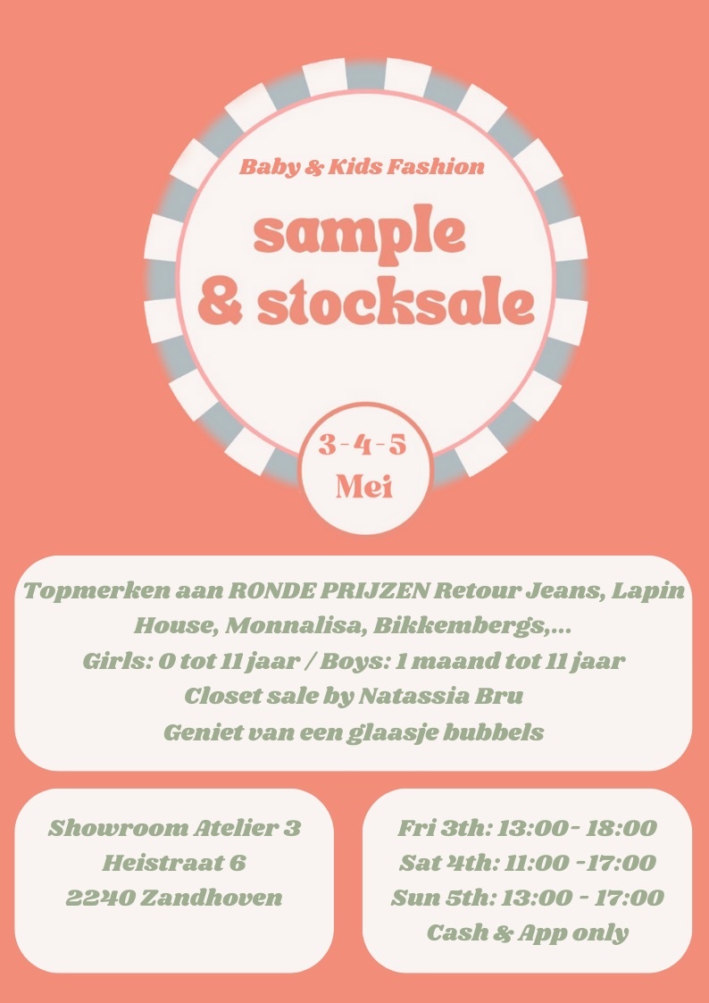 Atelier 3 Stock- en sample sale kinderkleding