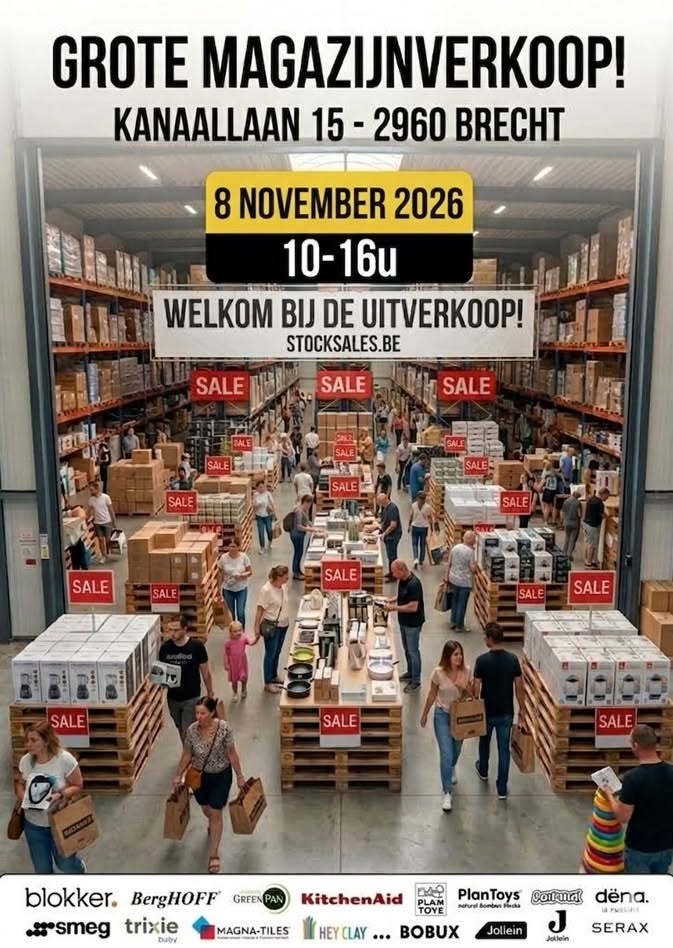 Magazijnverkoop Stocksales.be