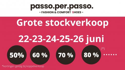 Stockverkoop passo.per.passo. schoenen