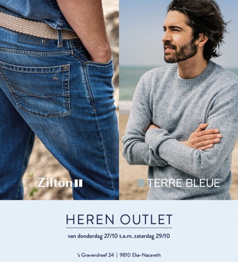 Outlet Terre Bleue Heren + Zilton