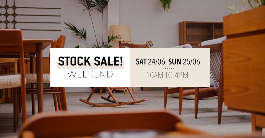 STOCK SALE - Vintage & design meubels