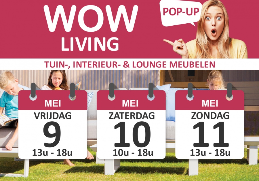 Mega magazijnverkoop van premium tuinmeubelen, interieur & lounge meubelen