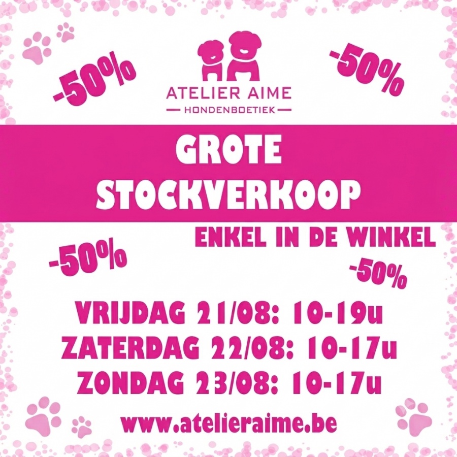 Hondenboetiek Atelier Aimé - Grote Stockverkoop 50% Korting 