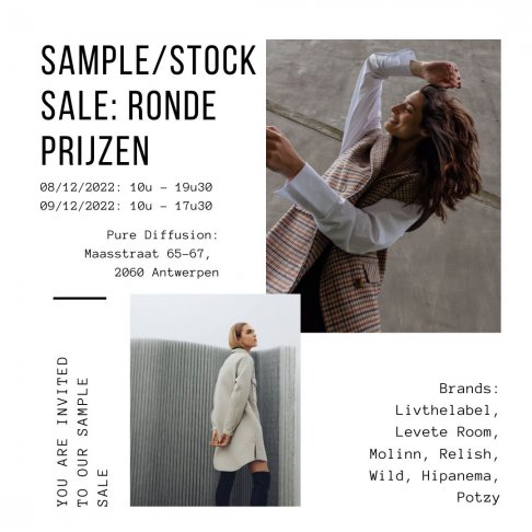 Pure Diffusion sample- & stocksale