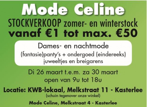 Outlet / Stockverkoop Mode Celine