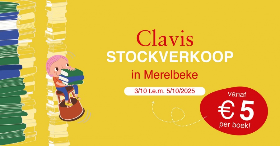 Clavis boeken stockverkoop Merelbeke