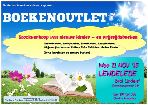 Boekenoutlet te Lendelede