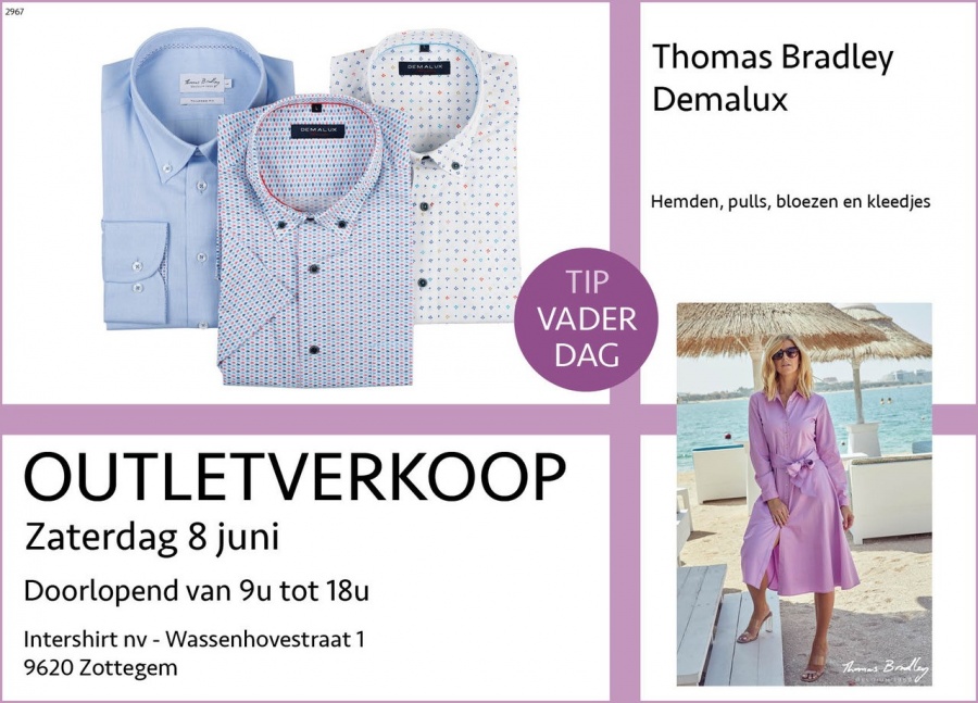 Outletverkoop Thomas Bradley