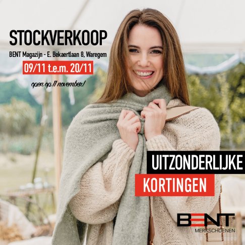 Stockverkoop BENT Merkschoenen