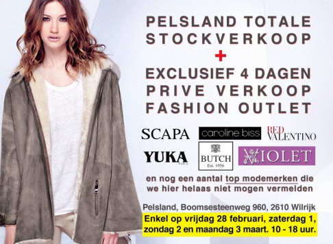 Damesmode outlet sale bij Pelsland - 2