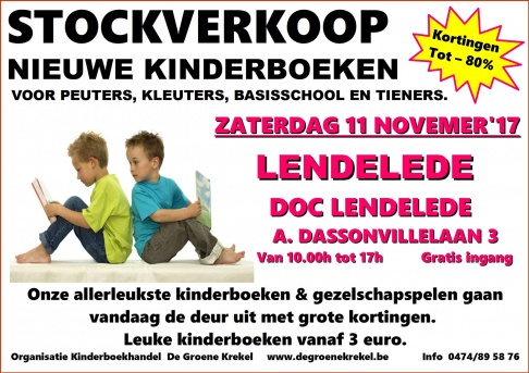 Stockverkoop nieuwe kinderboeken