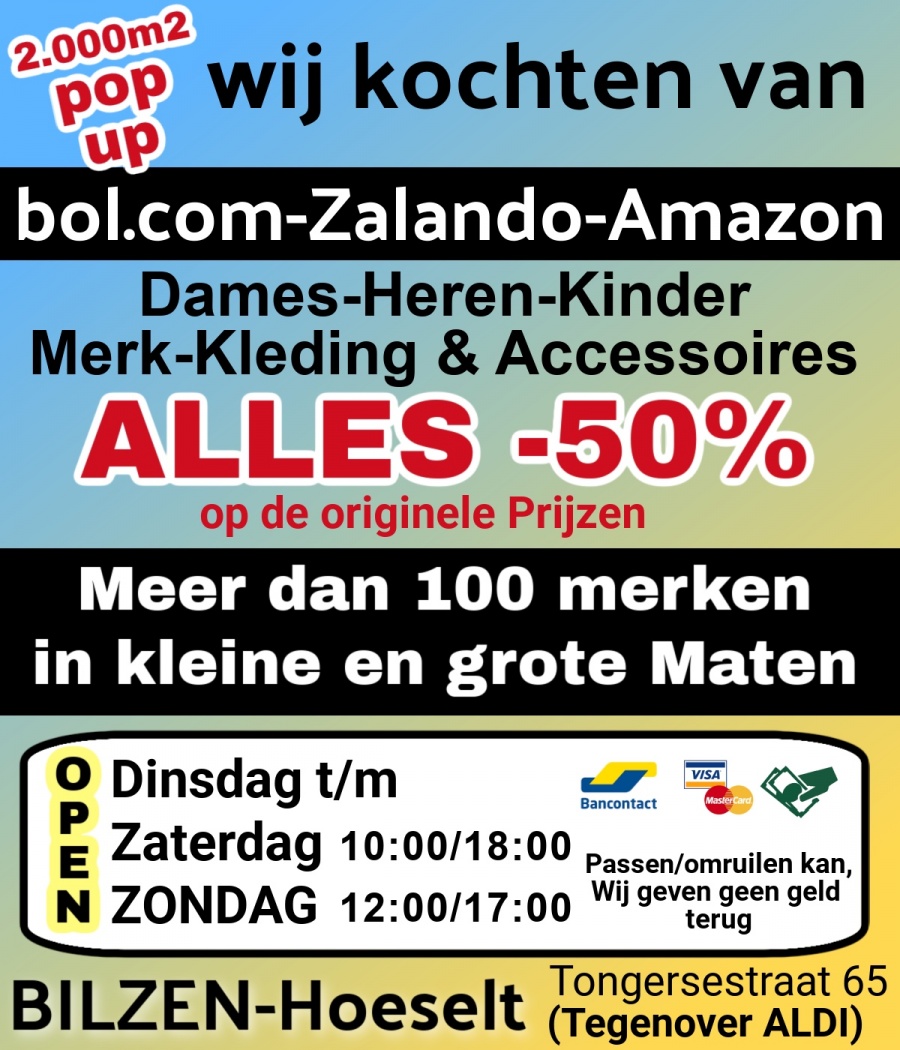 Webshop-Outlet Bilzen-Hoeselt 