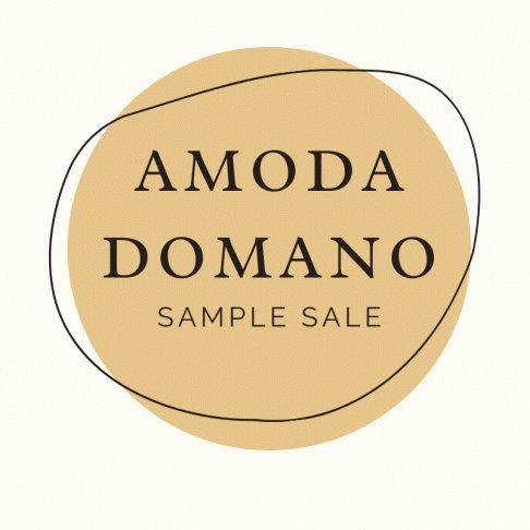 Sample sale Amoda & Domano