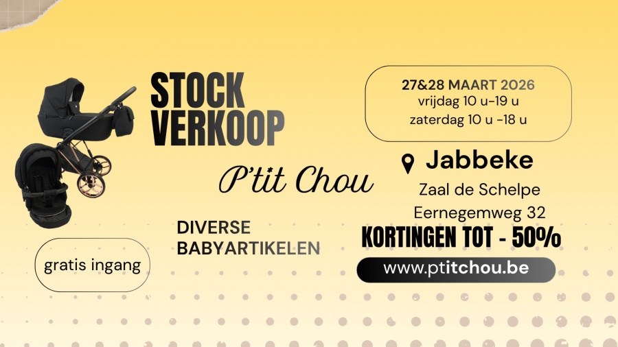 P'tit Chou stockverkoop babyartikelen