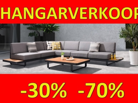 TUINMEUBEL UITVERKOOP VAN IMPORTATEUR -30% tot 70% (Hamme)