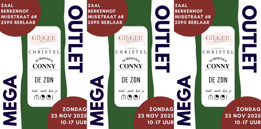 Outlet verschillende handelaars Berlaar