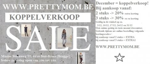 Pretty Mom Outlet Zwangerschapskleding OOK ONLINE