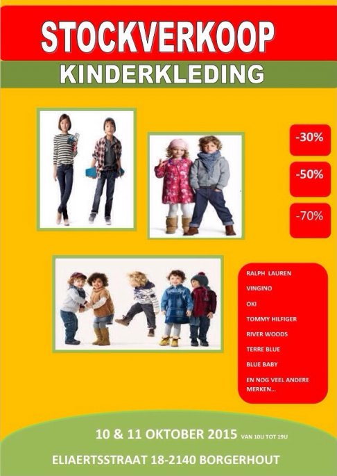 Stockverkoop kinderkleding