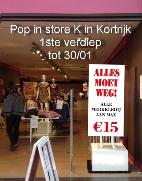 Stuntverkoop Pop in Store Kortrijk - 2