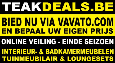 NU! UNIEKE ONLINE VERKOOP VAN DESIGN INTERIEURMEUBELEN, BADKAMERMEUBELEN, TUINMEUBILAIR & LOUNGE SETS 