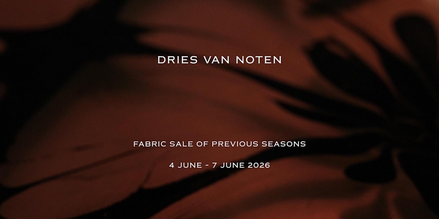 Stoffenverkoop Dries Van Noten