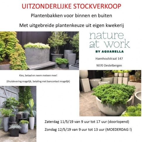 Stockverkoop Potten and Planten