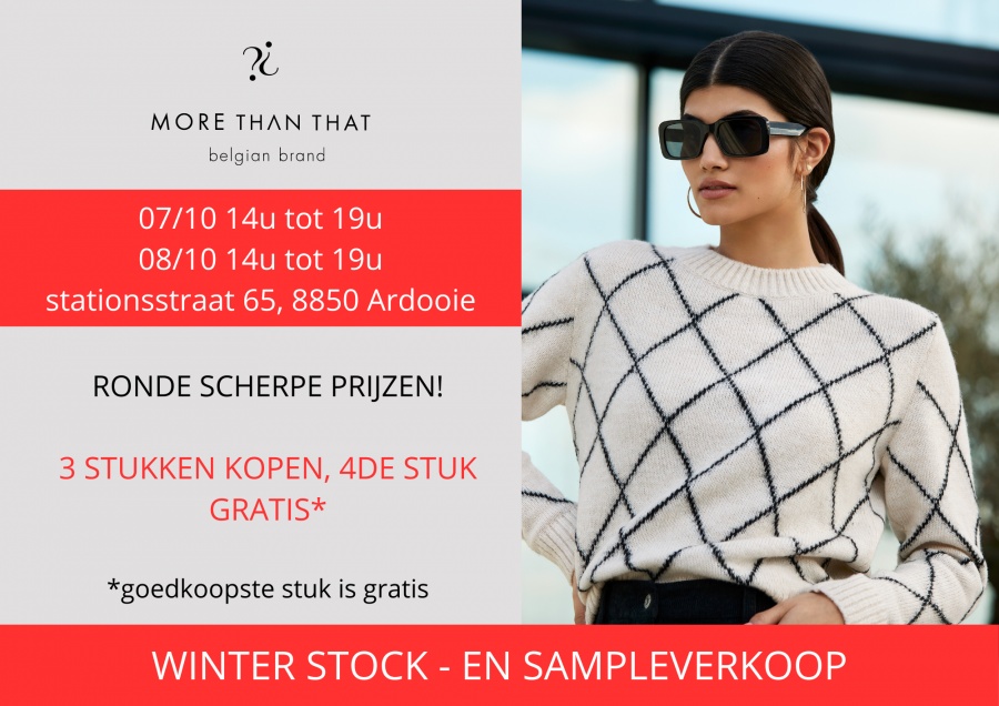 Winterstockverkoop More Than That