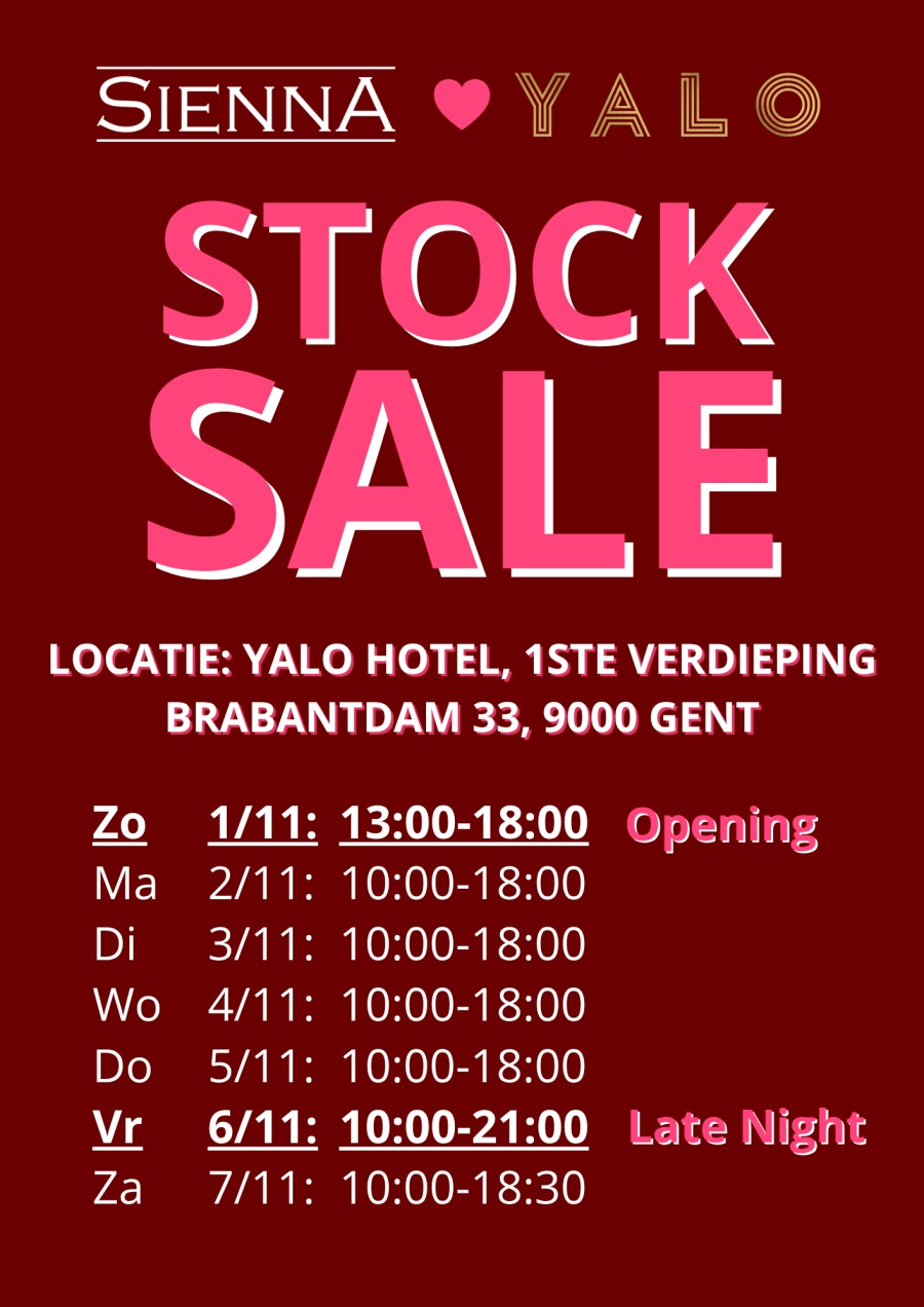 Sienna Gent Super Stocksale in Yalo Hotel Gent - 2