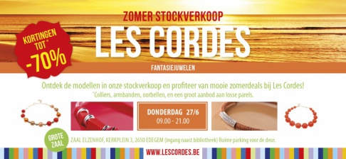 Stockverkoop 'Les Cordes' fantasiejuwelen