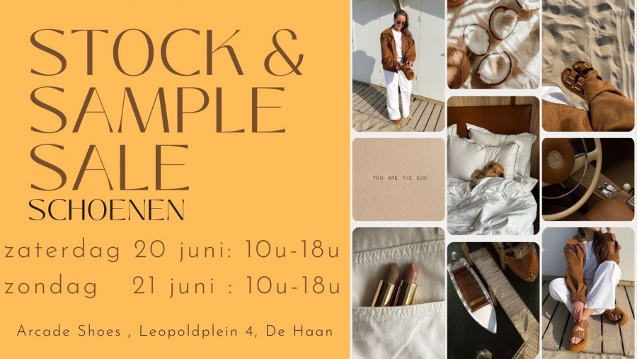 Arcade Shoes & Bags schoenen stock- en sample sale
