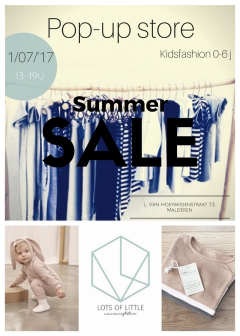 1 daagse Pop-up store 'Lots of Little': the SALE edition - Unieke baby- en kinderkleding  - 2