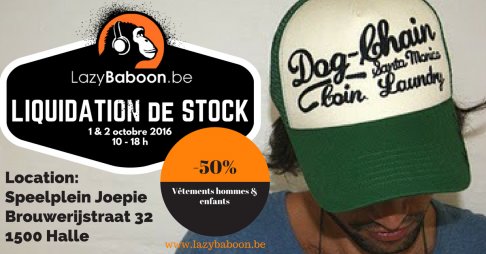 Stockverkoop Lazybaboon.be - 2