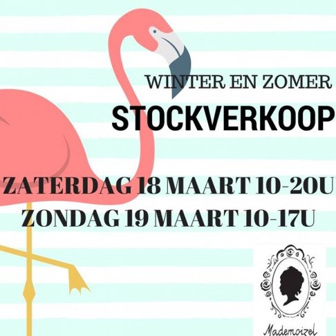 Stockverkoop bij Mademoizel