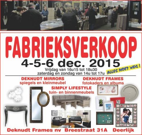 Fabrieksverkoop Deknudt Frames / Mirrors / Simply Lifestyle