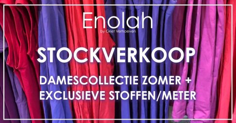 Stockverkoop Elonah kleding dames (zomer) + stoffen