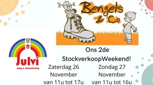 Stockverkoop kinderkleding en kinderschoenen